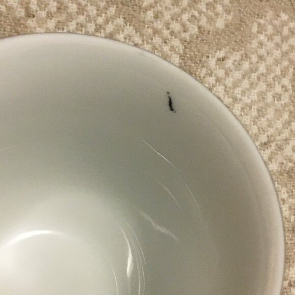 Two Delft Blue and Gold Porcelain Holland Teacup and Saucer Set - Picture 13 of 15